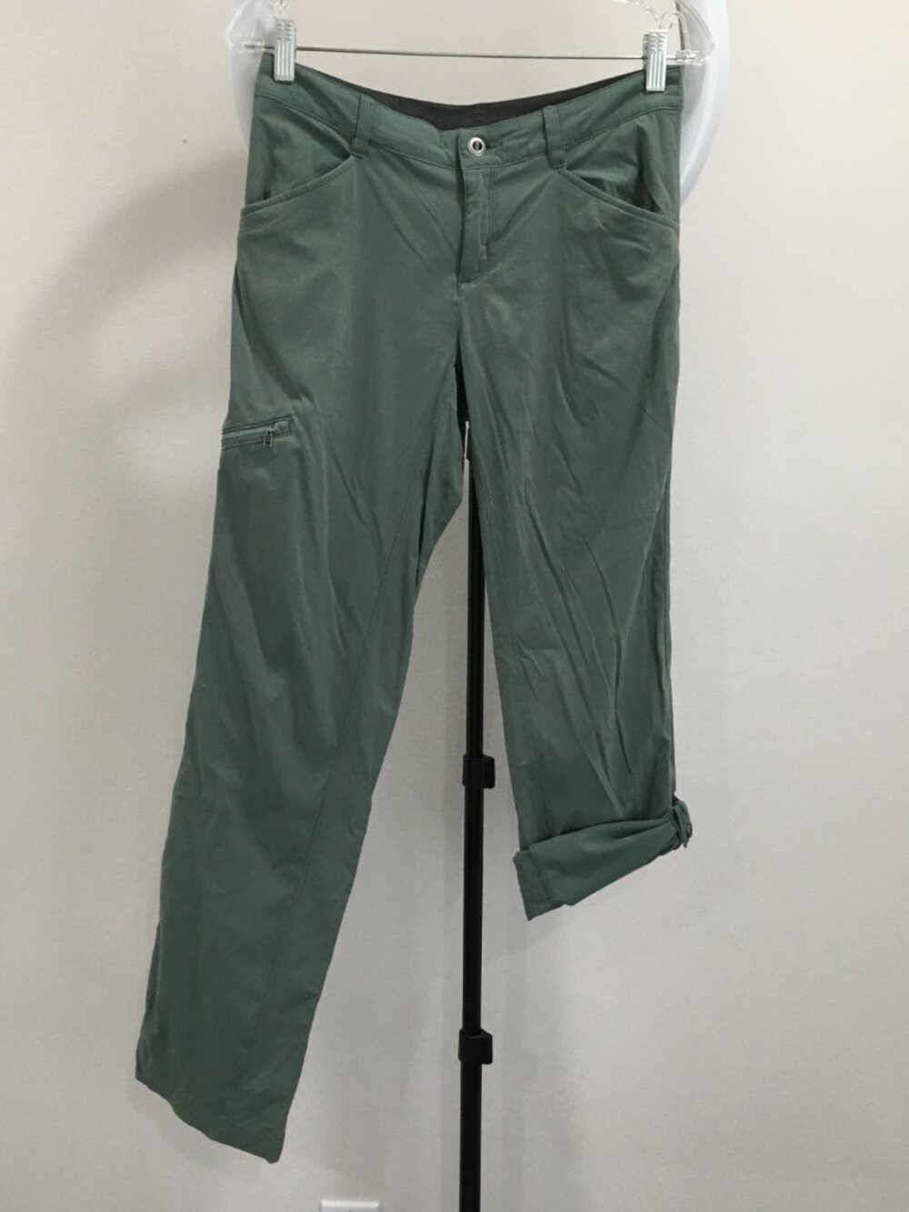 PATAGONIA Green Adjustable Convertible Leg Zip Pockets Hiking Activewear Pant - Picture 11 of 16